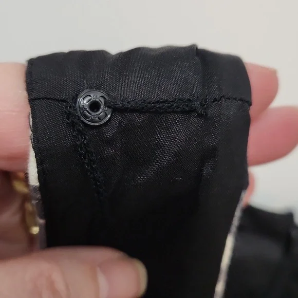 Adrianna Papell Black White Floral Dress Size 8 - Picture 8 of 10